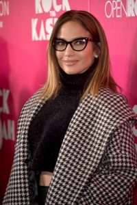 Jennifer Lopez wearing iconic glasses