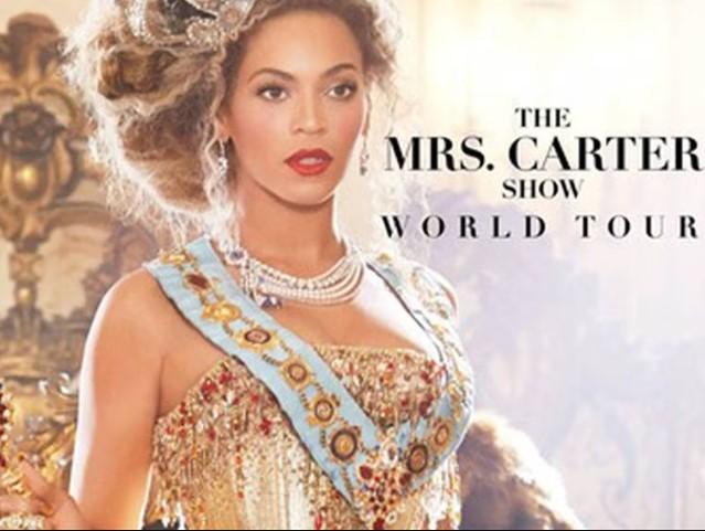 beyonce mrs. carter world tour