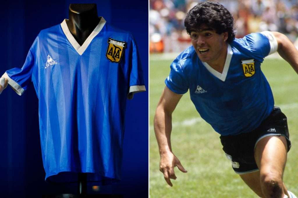Diego Maradona Hand of God Jersey