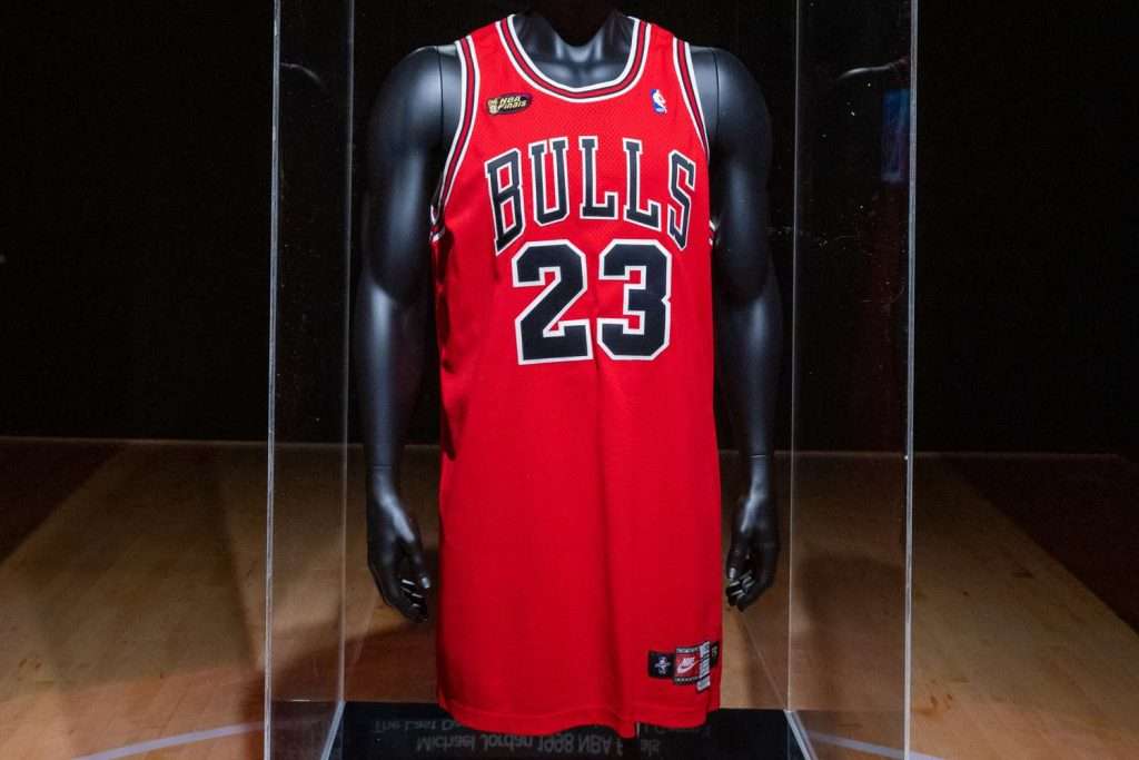 Michael Jordan's 1998 NBA Game 1 Jersey