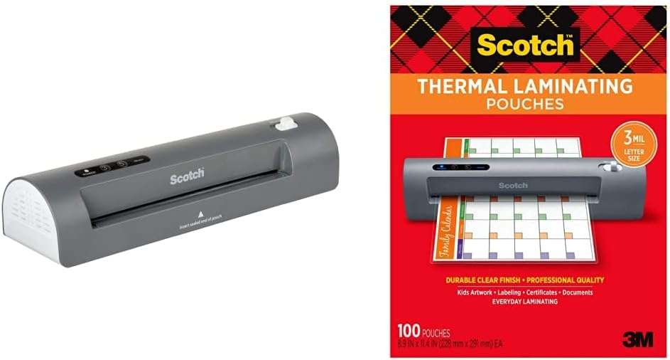 Scotch Thermal Laminator 2-Roller System