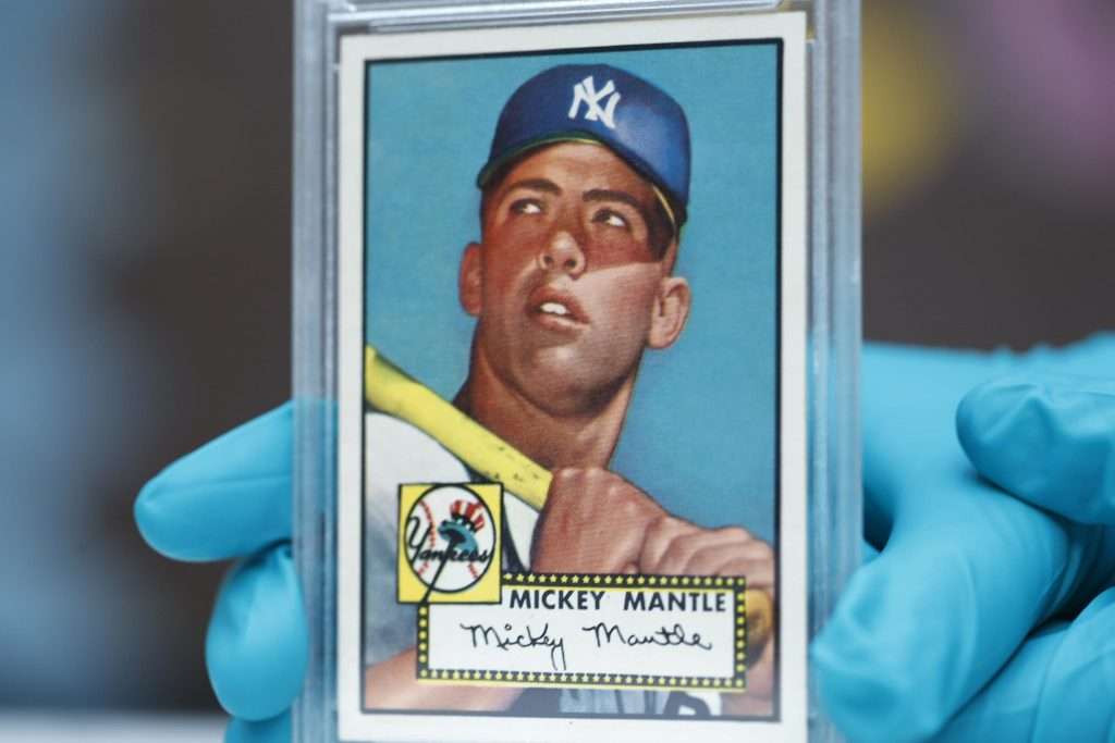 1952 Topps Mickey Mantle #311 Card