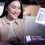 how to write part time job in resume