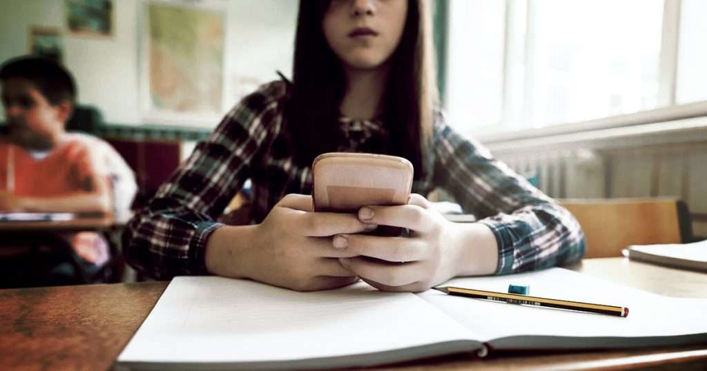 the case for mobile phones in schools