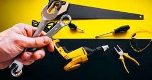 what should you use to clean hand and power tools?