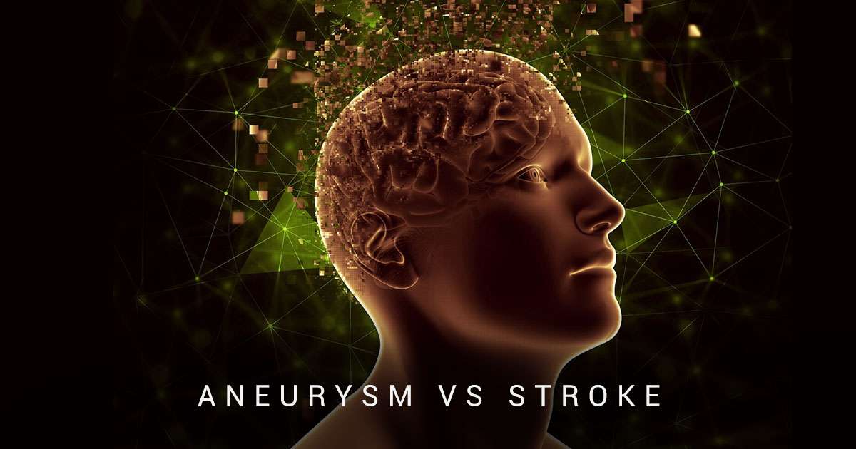 aneurysm vs stroke