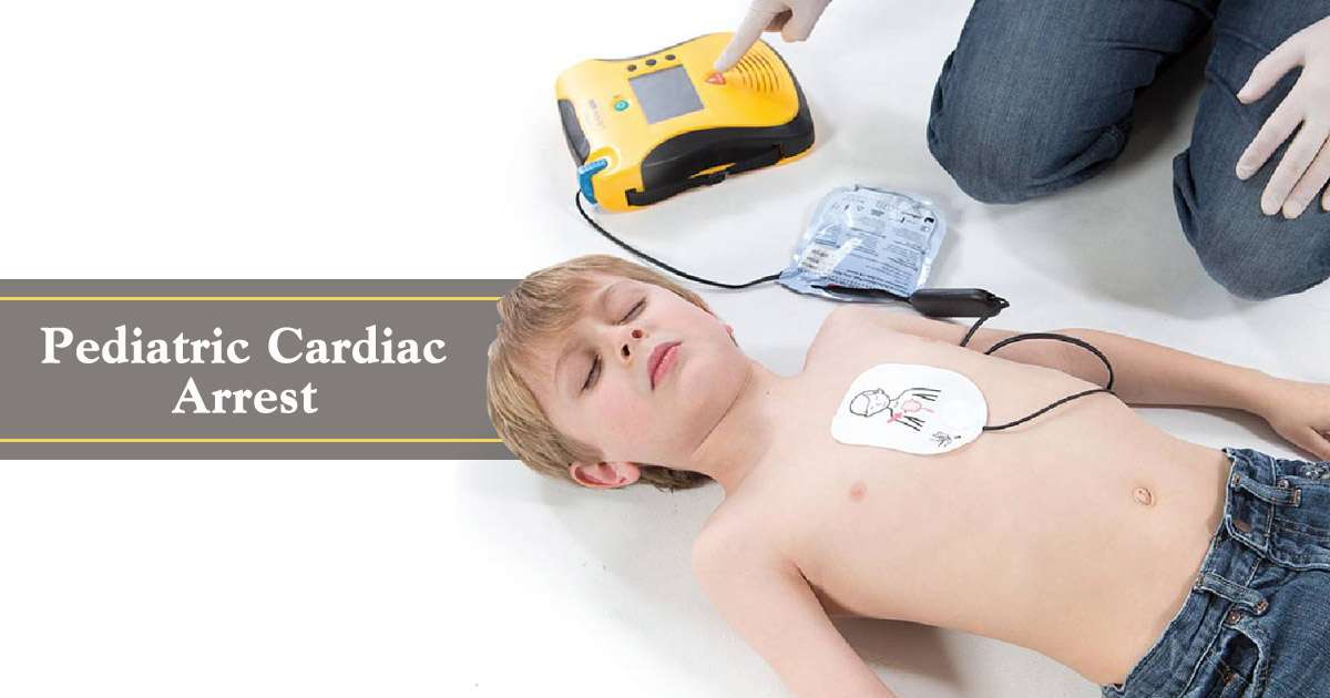 common cause of cardiac arrest in children