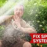 how to fix sprinkler system