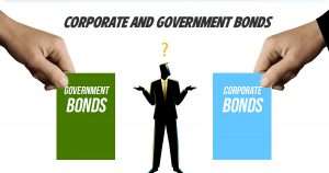 corporate bonds vs government bonds