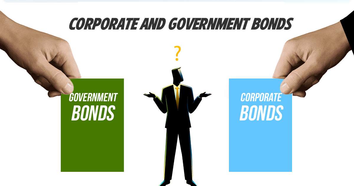 corporate bonds vs government bonds