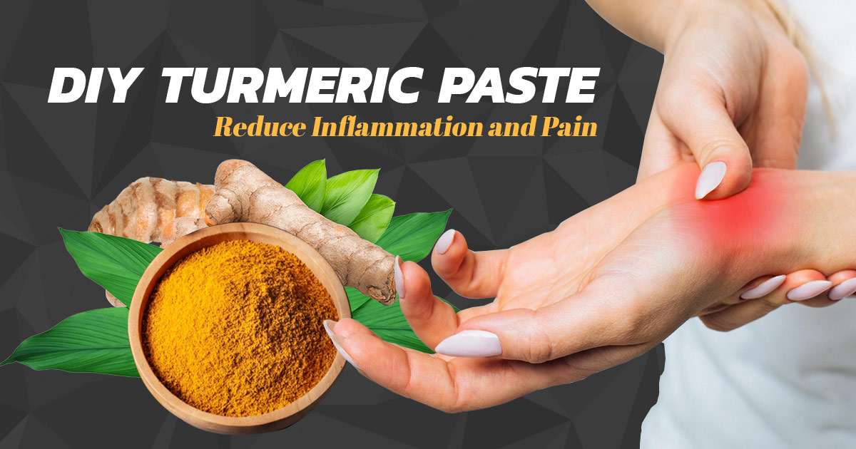 how to make turmeric paste for inflammation