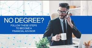 how to become a financial advisor without a degree